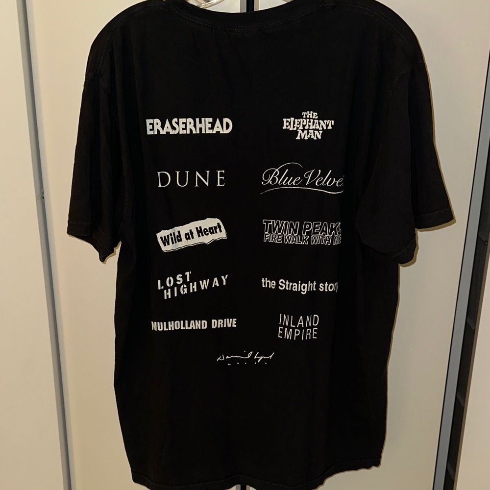 RARE Cinegogue David Lynch T-Shirt (NO LONGER SOLD ONLINE) - Picture 2 of 3